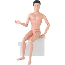 14 Hareketli Ek-Lemli Bebek Erkek Plastik Adam Çıp-Lak Vücut Model Bebekler Kız Hediye Çocuk Oyuncakları (Yurt Dışından)