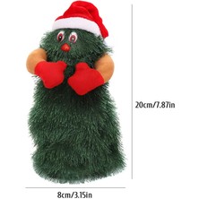 Elektrikli Noel Ağacı Dönen Dans Müziği Oyuncak Çocuklar Için Masaüstü Süsü Noel Ağacı Süslemeleri (Yurt Dışından)