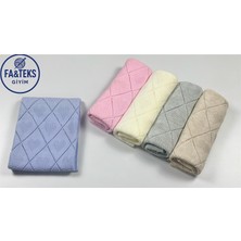 Kalp Desenli Bebek Battaniyesi Triko (Mevsimlik)