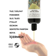 Rhaneva Tamanu Serisi Aromaterapik Duş Jeli, Organik ve Vegan Sertifikalı, 400 ml