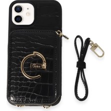 Joko Apple iPhone 11 Kılıf Ermes Kapak - Siyah Ferrg