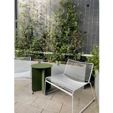 Yeni Nesil Balkon Sandalyesi Portatif Tel Model Balkon Sandalyesi 2 Adet