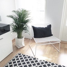 Yeni Nesil Balkon Sandalyesi Portatif Tel Model Balkon Sandalyesi 2 Adet