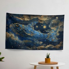 Sürrealizm Sanat Duvar Dekorasyonu - Canlı Süblimasyon Baskı Kumaş Duvar Sanatı Örtü