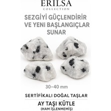 Sertifikalı Ham Işlenmemiş Ay Taşı Kütle – El Taşı | Duygusal Şifa ve Dişil Enerji Kaynağı