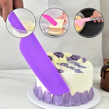 Silikon Siyah Spatula Seti - Kek Dekorasyonu, Krem Karıştırması Için Yapışmaz, Isıya Dayanıklı Mutfak Araçları - Dayanıklı, Dekor Dikişsiz Silikon Araçlar