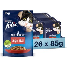 Felıx Sığır Etli Pouch Yaş Kedi Maması 85 gr - 26 Adet
