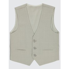 Civil Boys Erkek Çocuk Yelek 10-13 Yaş Bej