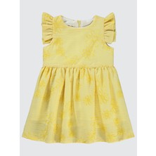 Civil Girls Kız Çocuk Elbise 2-5 Yaş Sarı