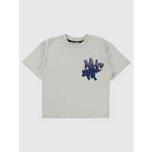 Civil Boys Erkek Çocuk Tişört 10-13 Yaş Açık Gri