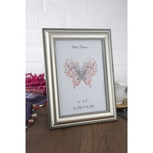 Berlin Dekoratif Resim Çerçevesi Gümüş Ayarlanabilir Ayaklı-Duvara Asılabilir 15 x 21  cm