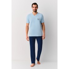 Suwen Frank Erkek Pijama Takımı