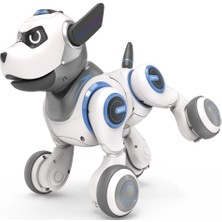 Vardem Kutulu Uzaktan Kumandalı Full Fonksiyon Şarjlı Işıklı, Müzikli Interaktif Robot Köpek