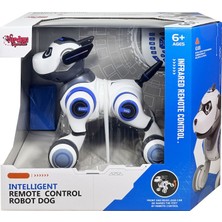 Vardem Kutulu Uzaktan Kumandalı Full Fonksiyon Şarjlı Işıklı, Müzikli Interaktif Robot Köpek
