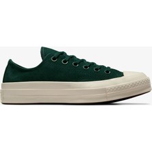 Converse Chuck 70 Unisex Yeşil Deri Sneaker