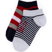U.S. Polo Assn. Erkek Çocuk 2'li Patik Çorap 50311346-VR013
