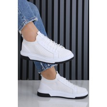 Yıkanabilir Erkek Spor Puspet Tabanlı Sneakers Nefes Alabilen Triko
