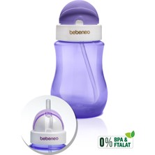 Pipetli Suluk 250 ml Pratik Kapaklı Bebek Pipetli Su Matara Bpa Içermez