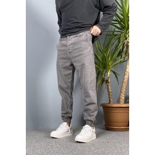 Paçası Lastikli Boyfriend Jogger Kot Pantolon