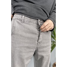 Paçası Lastikli Boyfriend Jogger Kot Pantolon