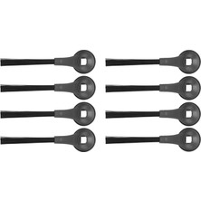 Luxuriles 8 Paket Yan Fırça Yedek Parçası Iq Self-Empty Base RV1001AE Robot Süpürge Için Uygundur (Yurt Dışından)