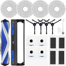 Luxuriles Debot X5 Pro Robot Süpürge Ana Yan Fırça Filtre Paspas Bezi Yedek Parçaları (Yurt Dışından)