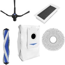 Luxuriles Debot X5 Pro Robot Süpürge Ana Yan Fırça Filtre Paspas Bezi Yedek Parçaları (Yurt Dışından)