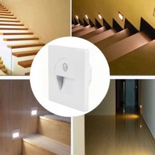 Cata CT-5170B 1W Sensörlü Ledli Koridor Armatürü Beyaz Işık