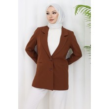 Kadın Ceket Kahverengi 6146