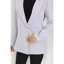 Kadın Ceket Gri 6146