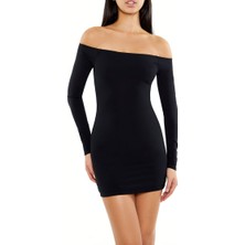 F21 Şekillendirici Bodycon Mini Elbise
