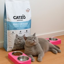 Catzo Somonlu Yetişkin Kedi Maması 15 kg