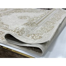 Salon Halısı Bej Gold Halı Gümüşsu Argın Halı