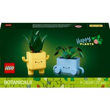 LEGO® Botanicals Mutlu Bitkiler 10349 - 9 Yaş ve Üzeri Çocuklar Için Yaratıcı Oyuncak Yapım Seti (217 Parça)