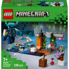 LEGO® Minecraft® Bekçi Karşılaşması 21274 - 7 Yaş ve Üzeri Çocuklar Için Yaratıcı Oyuncak Yapım Seti (238 Parça)