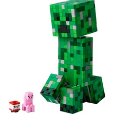 LEGO® Minecraft® Creeper™ 21276 - 10 Yaş ve Üzeri Çocuklar Için Aksiyon Figürü Içeren Yaratıcı Oyuncak Yapım Seti (665 Parça)