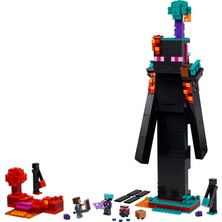 LEGO® Minecraft® Enderman Kulesi 21279 - 9 Yaş ve Üzeri Çocuklar Için Yaratıcı Oyuncak Yapım Seti (867 Parça)