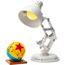 LEGO® Ideas | Disney Pixar Luxo Jr. 21357 - Yetişkinler Için Koleksiyonluk Sergileme Modeli Yapım Seti (613 Parça)