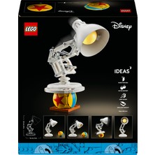 LEGO® Ideas | Disney Pixar Luxo Jr. 21357 - Yetişkinler Için Koleksiyonluk Sergileme Modeli Yapım Seti (613 Parça)