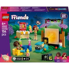 LEGO® Friends Arkadaşlık Film Gecesi 42642 - 6 Yaş ve Üzeri Çocuklar Için 2 Mini Bebek Içeren Oyuncak Yapım Seti (154 Parça)