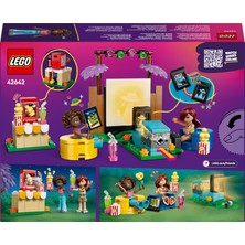 LEGO® Friends Arkadaşlık Film Gecesi 42642 - 6 Yaş ve Üzeri Çocuklar Için 2 Mini Bebek Içeren Oyuncak Yapım Seti (154 Parça)
