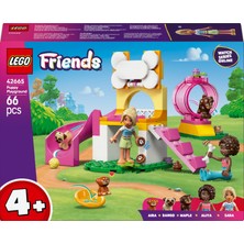 LEGO® Friends Yavru Köpek Oyun Parkı 42665 - 4 Yaş ve Üzeri Çocuklar Için Yaratıcı Oyuncak Yapım Seti (66 Parça)