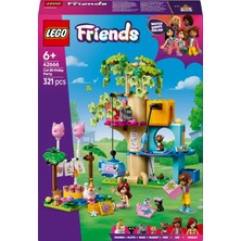 LEGO® Friends Kedi Doğum Günü Partisi ve Ağaç Ev 42666 - 6 Yaş ve Üzeri Çocuklar Için Yaratıcı Oyuncak Yapım Seti (321 Parça)