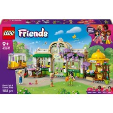 LEGO® Friends Bitki Kafe ve Çiçekçi Dükkanı 42671 - 9 Yaş ve Üzeri Çocuklar Için Yaratıcı Oyuncak Yapım Seti (1138)