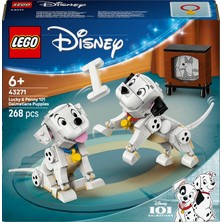 LEGO® ǀ Disney Lucky ve Penny 101 Dalmaçyalı Köpek Yavruları 43271 - 6 Yaş ve Üzeri Çocuklar Için Oyuncak Yapım Seti (268 Pr)