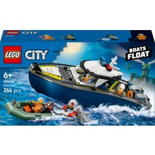 LEGO® City Polis Teknesi Takibi 60456 - 6 Yaş ve Üzeri Çocuklar Için Yaratıcı Oyuncak Yapım Seti (264 Parça)