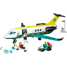 LEGO® City Acil Hava Ambulans Uçağı 60465 - 6 Yaş ve Üzeri Çocuklar Için Kar Motosikleti Içeren  Oyuncak Yapım Seti (403 Parça)