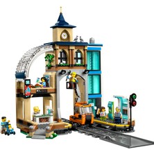 LEGO ® City Merkez Tren İstasyonu 60469 - 7 Yaş ve Üzeri Çocuklar için Yaratıcı Oyuncak Yapım Seti (752 Parça)