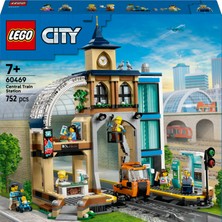 LEGO ® City Merkez Tren İstasyonu 60469 - 7 Yaş ve Üzeri Çocuklar için Yaratıcı Oyuncak Yapım Seti (752 Parça)
