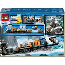LEGO® City Kaşiflerin Kuzey Kutbu Ekspres Treni 60470 - 7 Yaş ve Üzeri Çocuklar Için Yaratıcı Oyuncak Yapım Seti (1517 Parça)